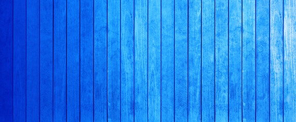 lamelles de bois dégradé bleu profond