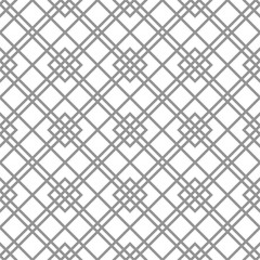 Seamless silver background for your designs. Modern ornament. Geometric abstract pattern