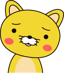 Cat expression Be troubled