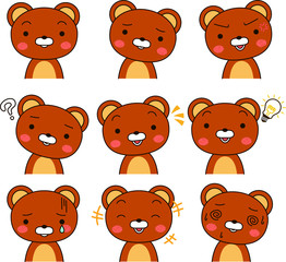 Bear expression set