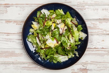 Fresh green salad