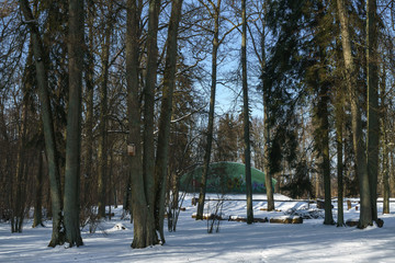 Outdoor Stage during the winter
