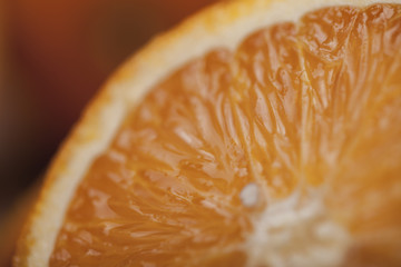Makro soczystych pomarańczy - obrazy, fototapety, plakaty