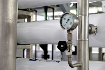 Manufacture of water and liquids purification