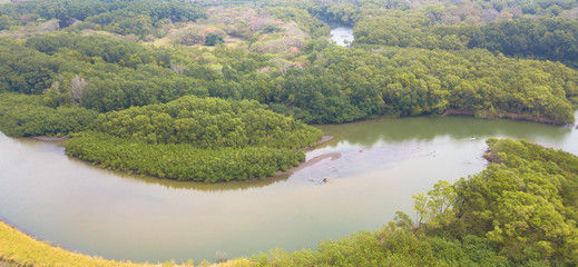 Luftbild: Naturreservat Nosara, Costa Rica