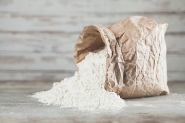 Eggs, flour and milk