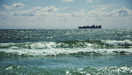 summer day sea and sky