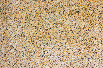 Gravel wall polished smooth