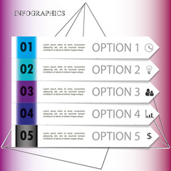 infographics for business presentations vector EPS10