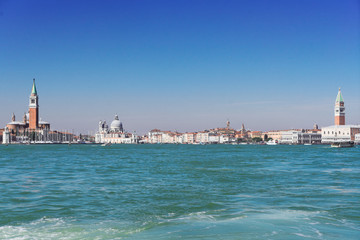 Naklejka premium Bazylika Santa Maria della Salute, Wenecja, Włochy