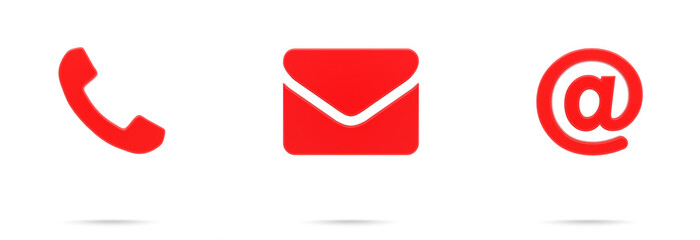 Fototapeta premium Contact Icon