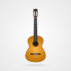 Obraz premium musical instrument the classical guitar