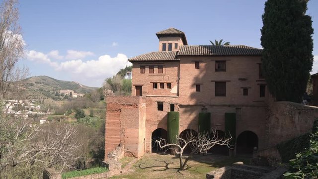 Torre de las Damas seen from outside