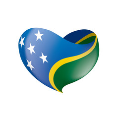 Solomon Islands flag, vector illustration