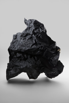 Coeur, papier noir de charbon