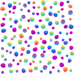 Abstract rainbow seamless pattern background. Modern futuristic illustration for design card, party invitation, wallpaper, holiday wrapping paper, fabric, bag print, t shirt,  workshop advertising etc