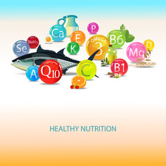 Vitamins and minerals.