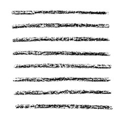 Obraz premium Brush stroke set. Texture.