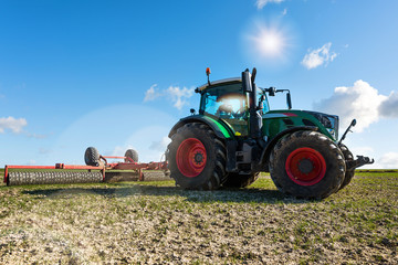 Obraz premium rolnik w pracy