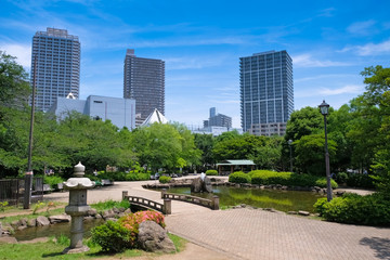 Fototapeta na wymiar 東京都中央区 佃公園