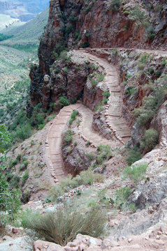 Grand Canyon Bright Angel Trail 