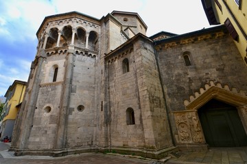 Fototapeta premium イタリアのコモ湖の水上飛行機