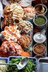 Thai food market