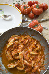panful of roman style tripe
