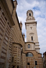 Fototapeta na wymiar Verona's Cathedral, Italy