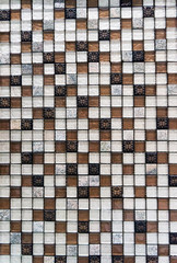 Colored stone checkered texture  - 198611895