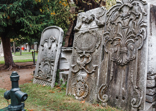 Sculpted Drinking Fountain Stone Panels At Topkapi Palace