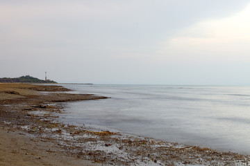 sunset on Bibione lagoon