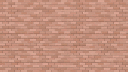 Brick wall. Interior texture. Architecture. Minimalism style texture. Vector illustration. Grunge facade. Building wall. Business background for poster or banner.