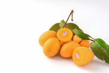 mayongchit or big Marian plum , thai fruits