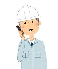 現場監督　電話