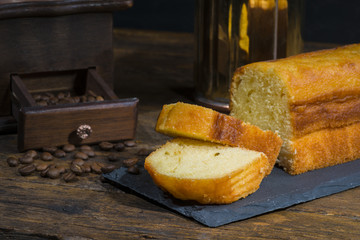 quatre quarts/gâteau moelleux