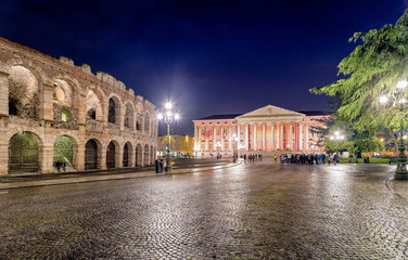 Arena di Verona at Piazza Bra, Italy