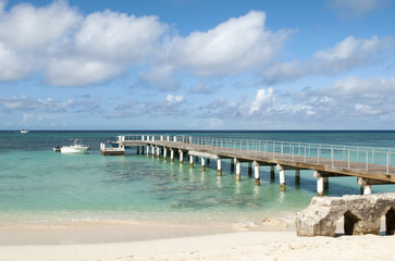 Fototapeta premium Grand Turk Island Pier