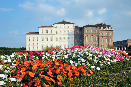 Reggia di Venaria Reale (Royal Palace) near Turin, Italy Stock