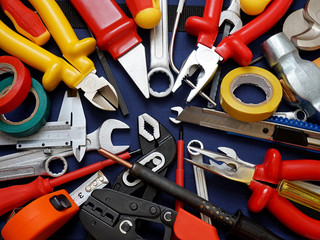 Instruments. Tool set.