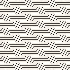 Vector seamless pattern. Modern stylish abstract texture. Repeating geometric