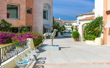 Fototapeta premium The fascinating nature and luxury of north east Sardinia