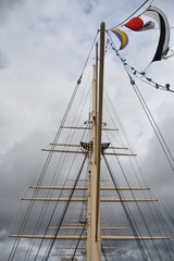 Obraz premium Ship mast