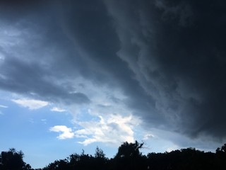 A storm rolling in