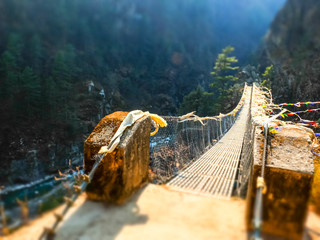 Trekking to Everest Base Camp in Nepal..