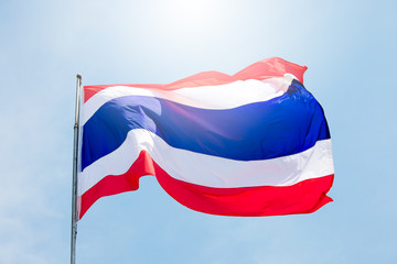 flag of Thailand , southeast asia