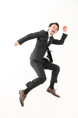 ビジネスマン・ジャンプ