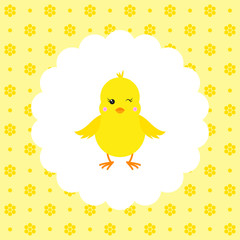 Chick. Vector. Flat.