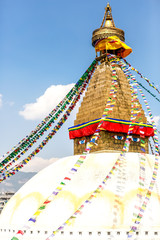 Boudhanath Stupa in Kathmandu, Nepal