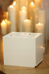 Wedding decor, interior. Festive .